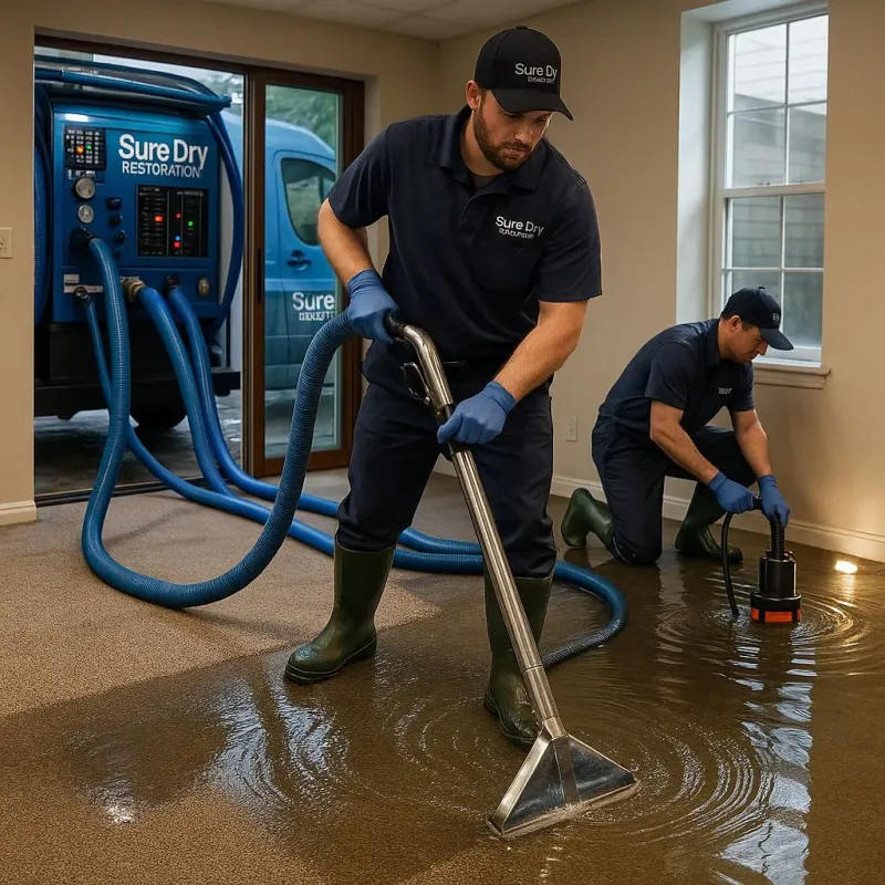 Water Extraction and Removal process in Larned, KS
